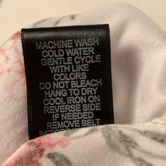 Orange Kiss Floral Off-Shoulder Top Size L - Picture 7 of 7